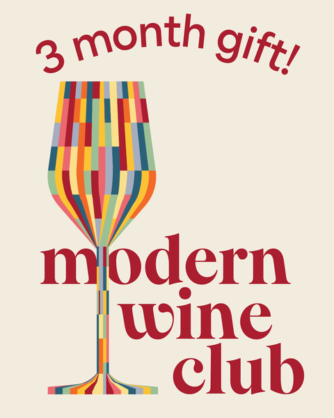 Modern Wine Club: 3 month gift