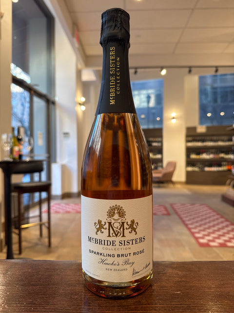 Mcbride Sisters Sparkling Brut Rose Hawkes Bay
