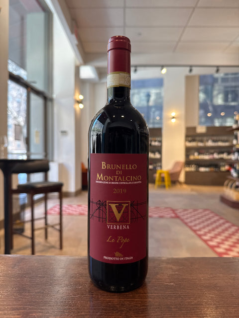Verbena Brunello di Montalcino Le Pope 2019